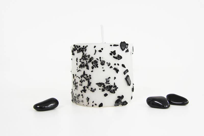 Schungite Ritual Mineral Candle