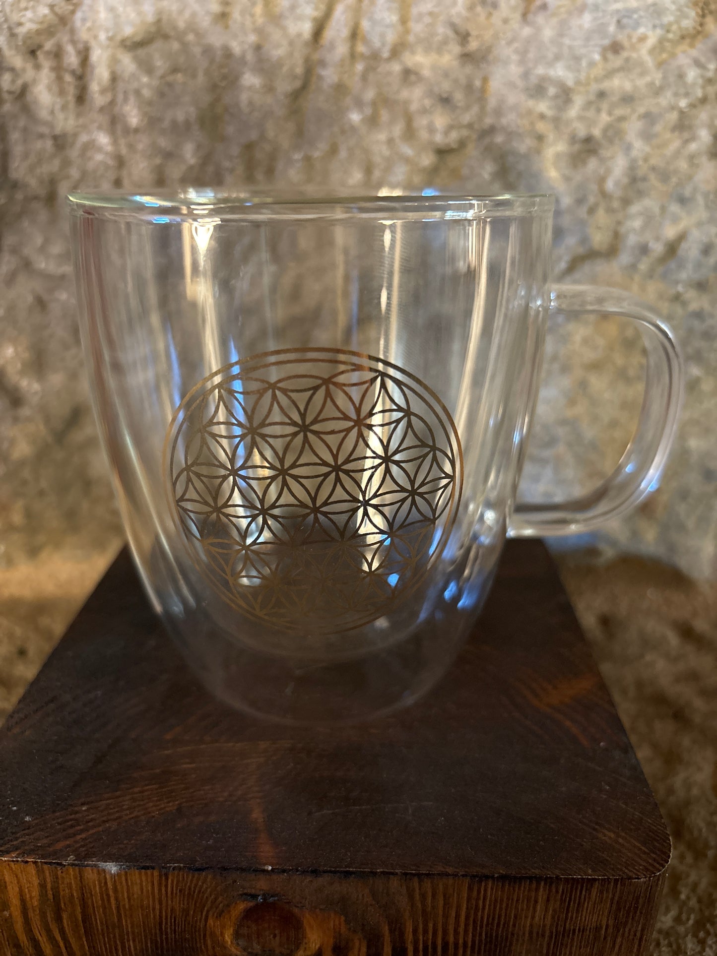 Flower of Live Glas Mug