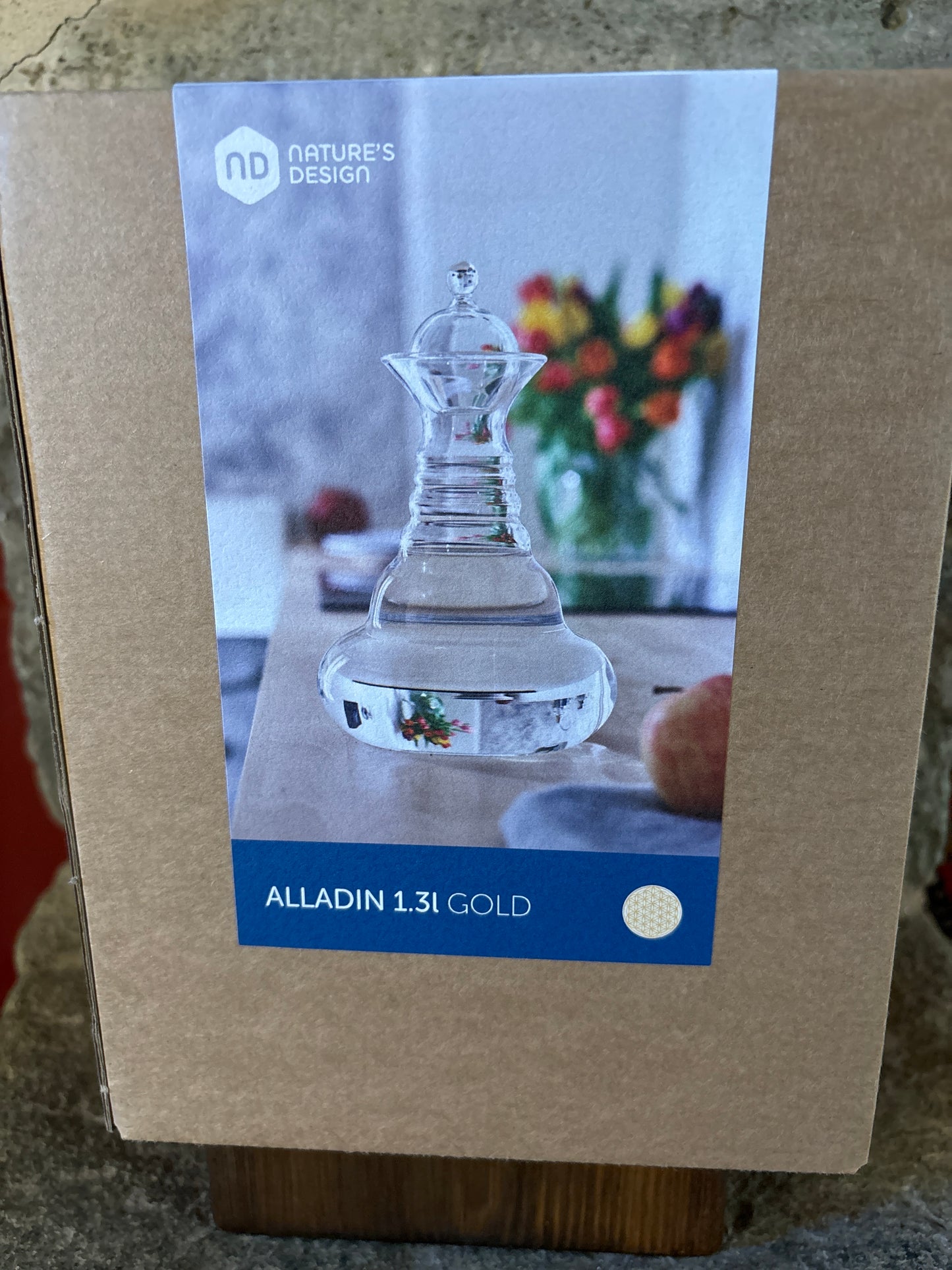 Alladin Flower of Live Gold - Carafe