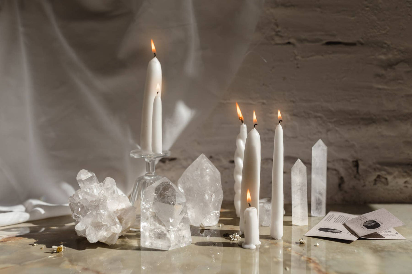 White Ritual Candle (Licht)