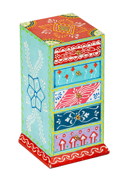 Hand Painted little Chest of Drawers for Altar